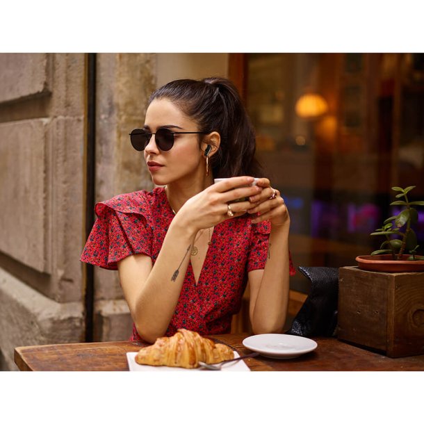 Happy Plugs Joy Headphone TWS Black