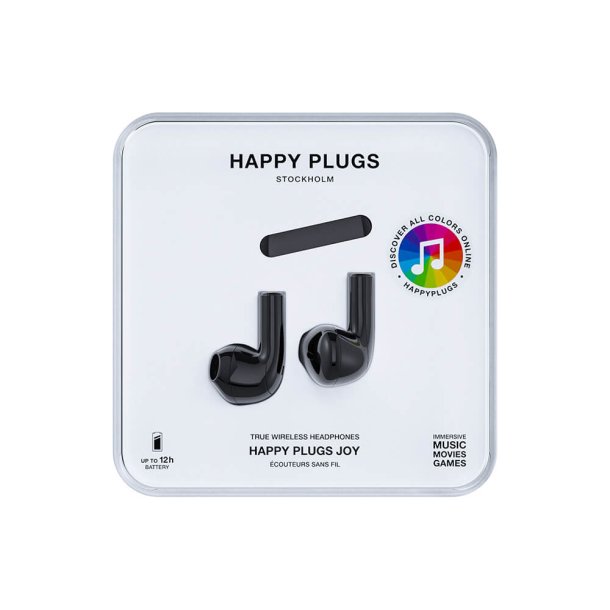 Happy Plugs Joy Headphone TWS Black