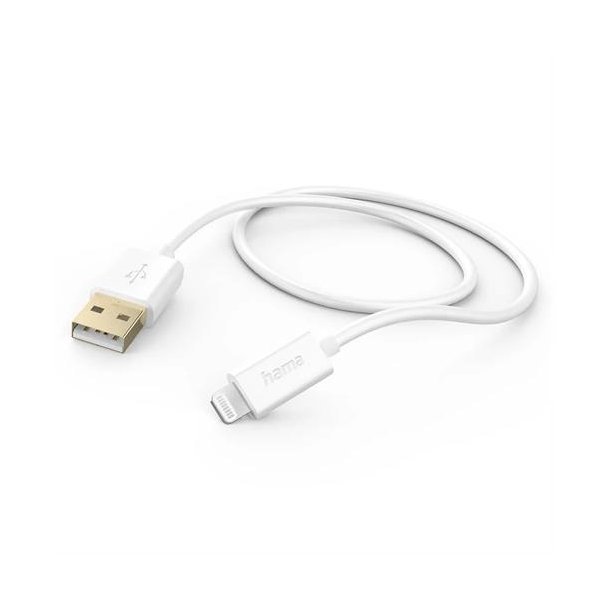 Ladekabel USB-A til Lightning Hvid 1,5 m