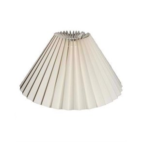 Alpe Design 30 cm Plisse Hvid