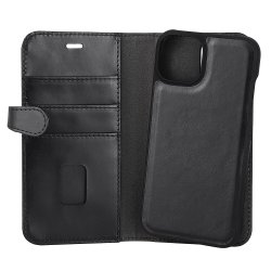 BUFFALO 2in1 Wallet 3 card iPhone 13 / 14 6,1" Black
