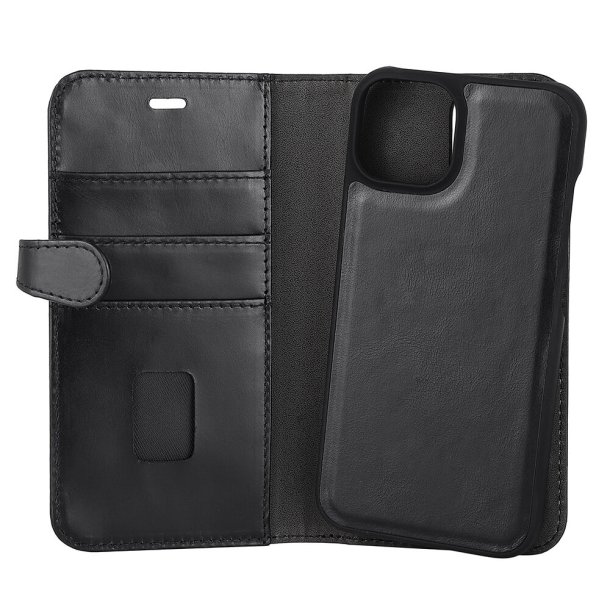 BUFFALO 2in1 Wallet 3 card iPhone 13 / 14 6,1" Black