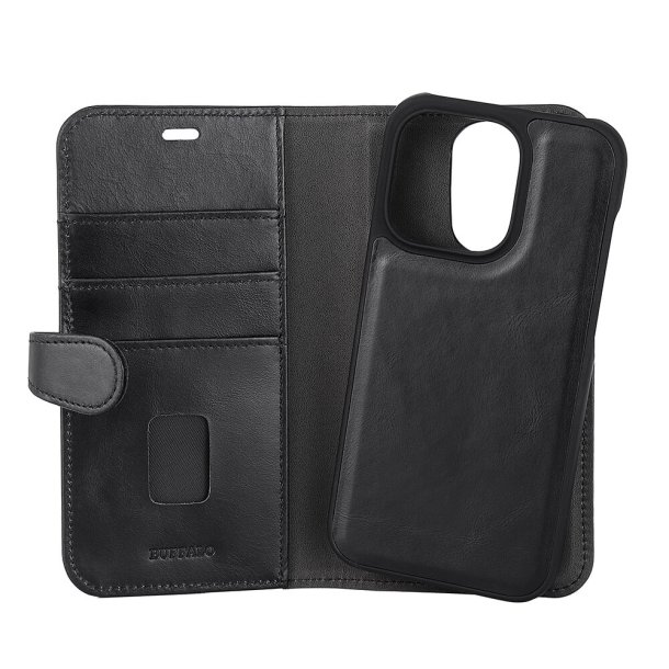 BUFFALO 2in1 Wallet 3 card iPhone 14 Pro 6,1" Black