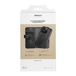 BUFFALO 2in1 Wallet 3 card iPhone 14 Pro 6,1