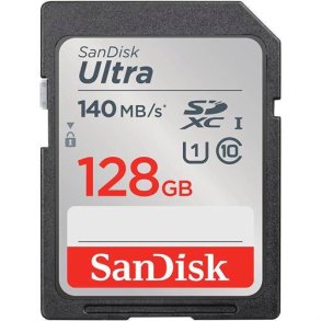 SanDisk SDXC Ultra 128gb 140Mb/s