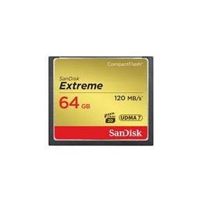 Sandisk 64GB CF extreme 120mb