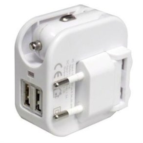 SWISS GO C48 OPLADER 2XUSB 2,1A