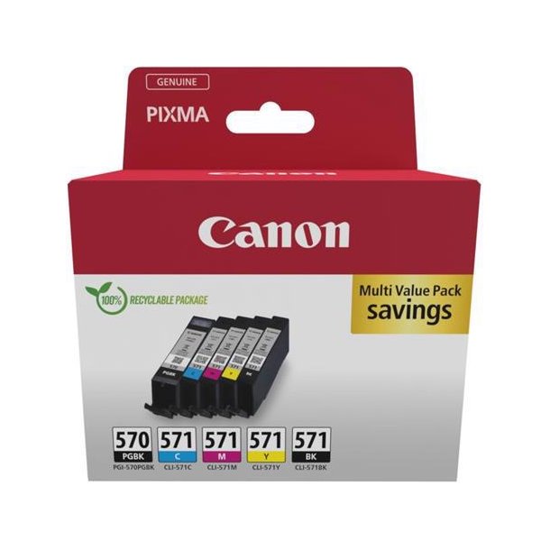 Canon PGI-570/CLI-571 PGBK/C/M/Y/BK Multi