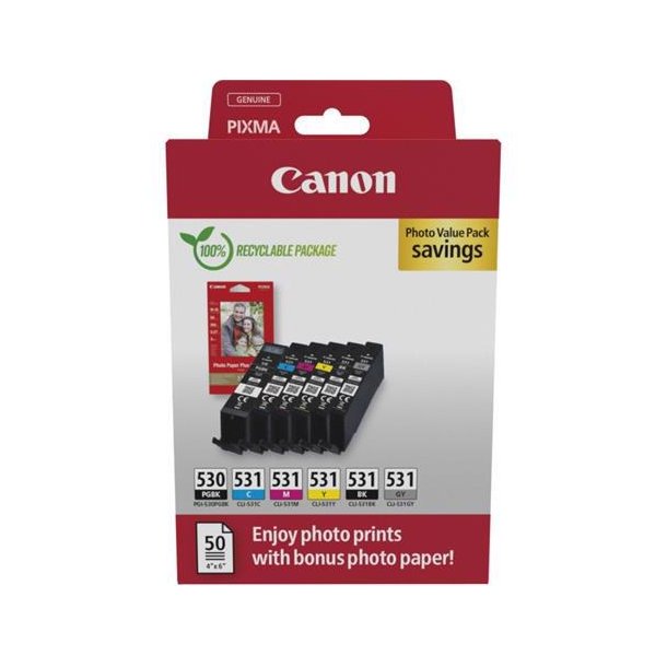 Canon PGI-530 PGBK Value Pack