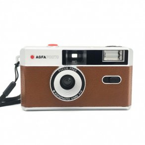 AGFA ANALOG KAMERA BRUN