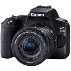 Canon EOS 250D Black 18-55 S C