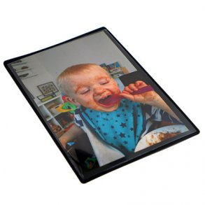 Magnet Fotolomme 6x9cm sort