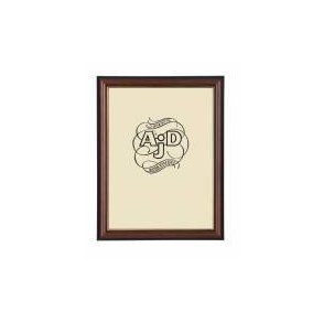 ADJ Brun/guld bred 3222 20x30